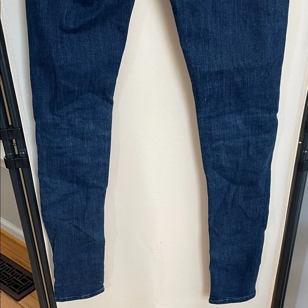 NWOT Express Women's Deep Indigo Skinny Jeans - Picture 10 of 13